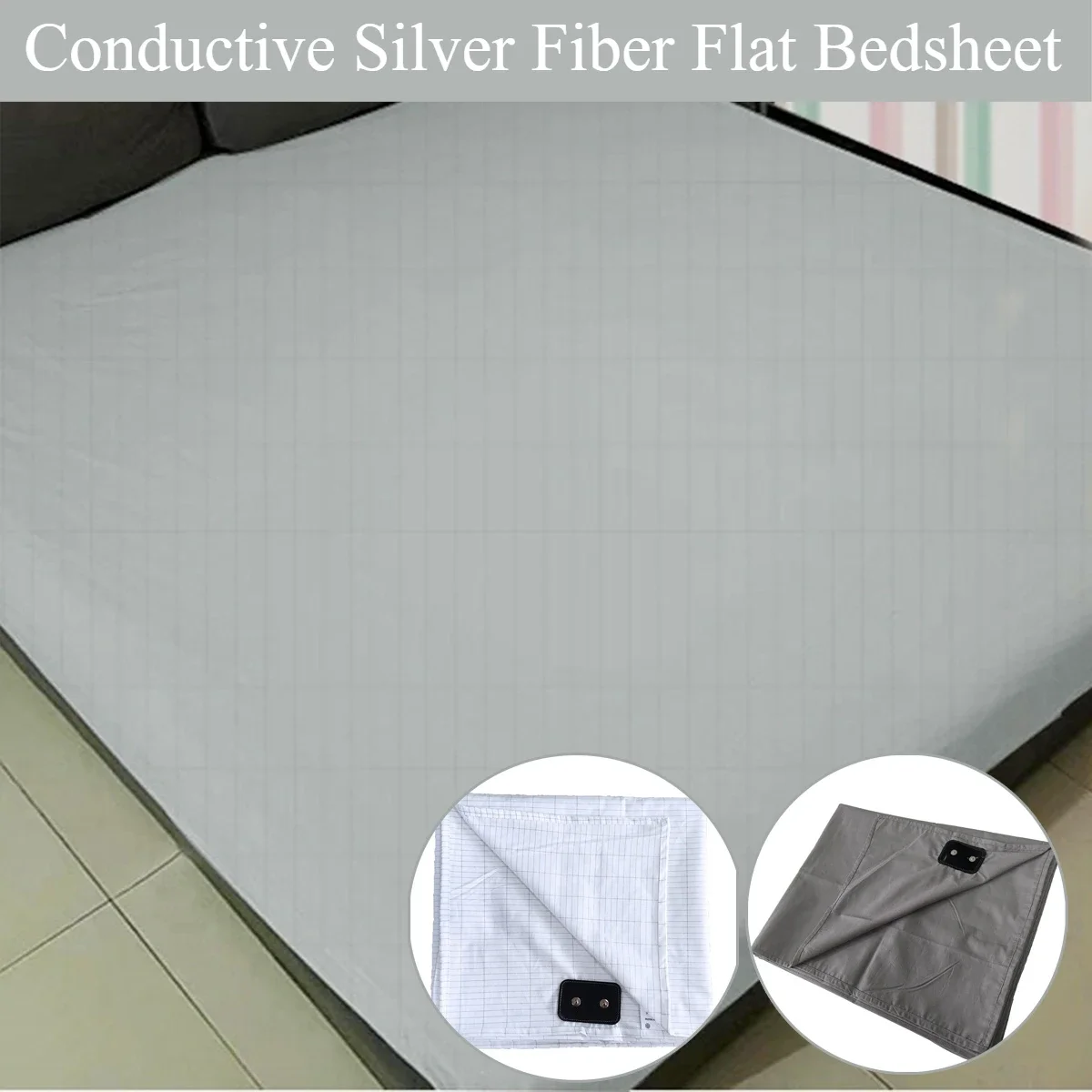 Earthing Bed Sheet Flat Sheet  - đánh giá và giá Health Wellness Uk