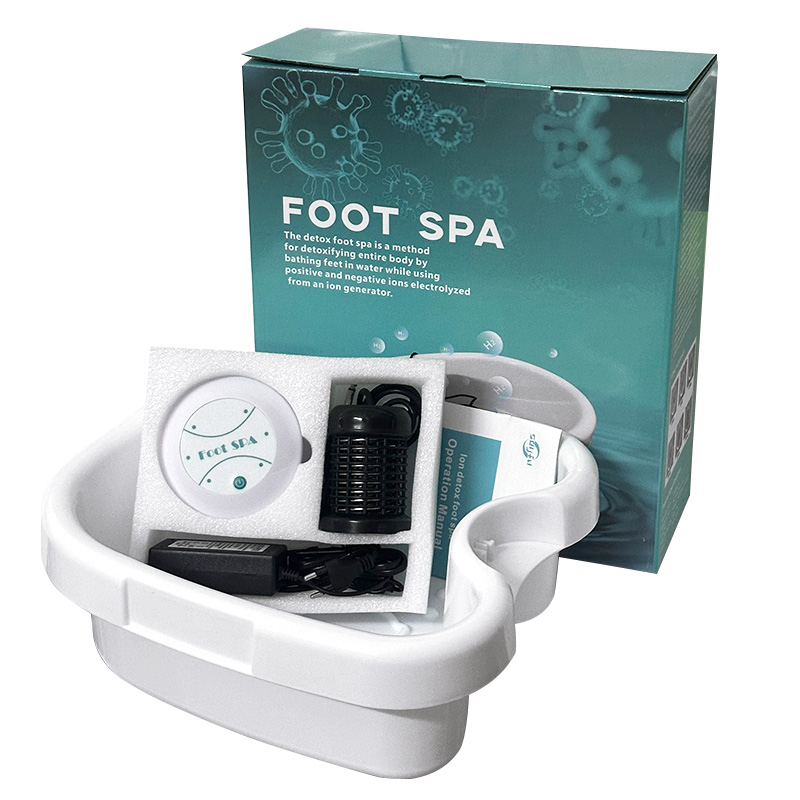 Foot Detox Device Ionic with B - đánh giá và giá Foot Bath Massager