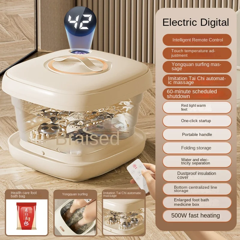 Foldable Portable Thermostatic - đánh giá và giá Foot Bath Massager