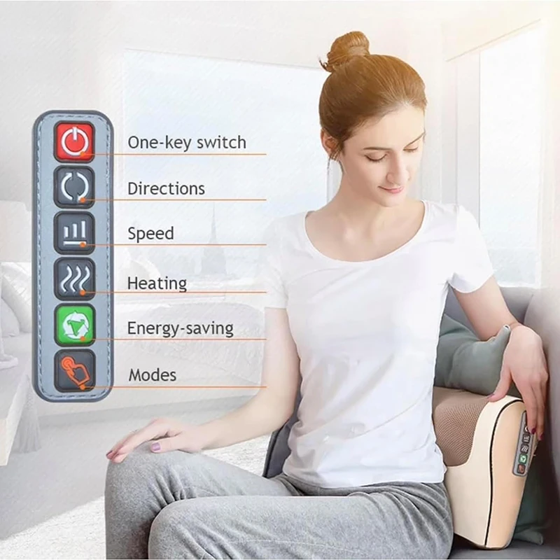 Back Neck Massager Infrared He - đánh giá và giá Foot Bath Massager